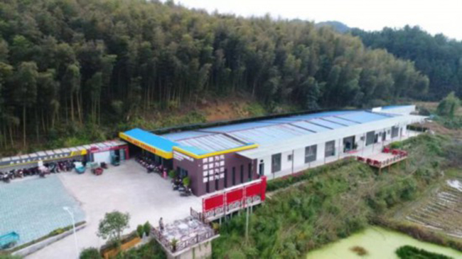 光澤縣止馬鎮(zhèn)新振發(fā)展有限公司一廠。光澤縣委組織部供圖