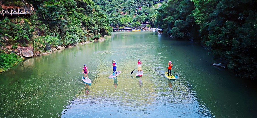 九龍谷風(fēng)景區(qū)。莆田市城廂區(qū)文化體育和旅游局供圖