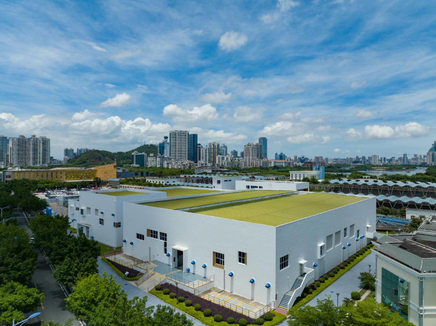 筼筜污水處理廠三期工程。廈門市建設(shè)局供圖