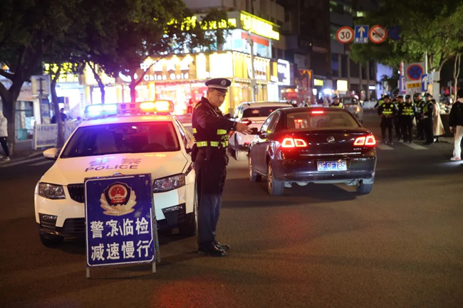 加強交通安全管理。龍巖公安供圖