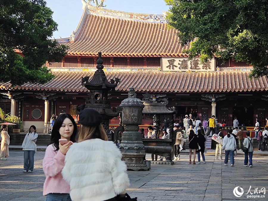開元寺。人民網(wǎng) 黃東儀攝