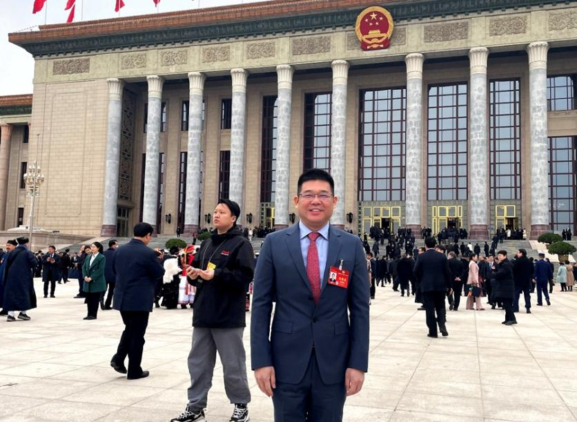 全國政協(xié)委員、九牧集團(tuán)黨委書記兼董事長(zhǎng)林孝發(fā)。受訪者供圖