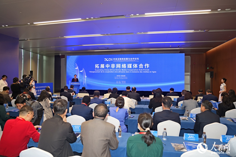 分論壇現(xiàn)場(chǎng)。人民網(wǎng)記者 陳博攝