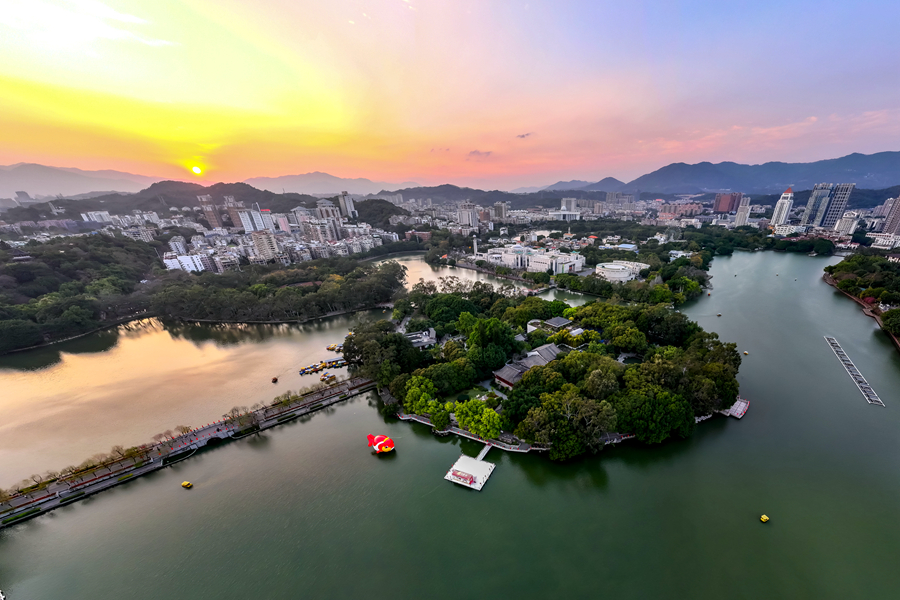 福州西湖。謝貴明攝