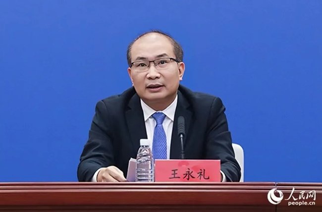 王永禮（資料圖）。人民網(wǎng) 陳永整攝
