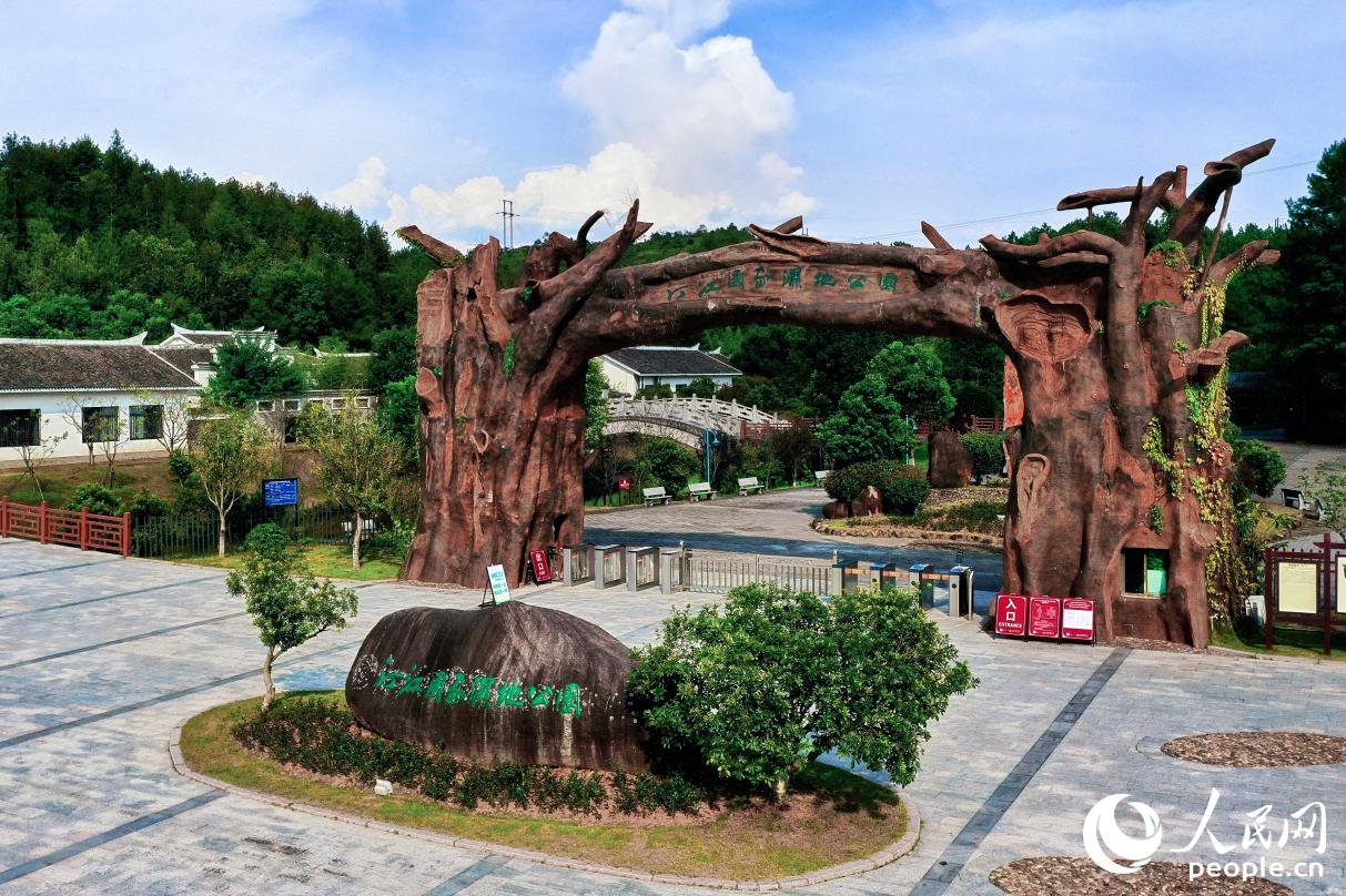 汀江國(guó)家濕地公園。人民網(wǎng) 李唯一攝