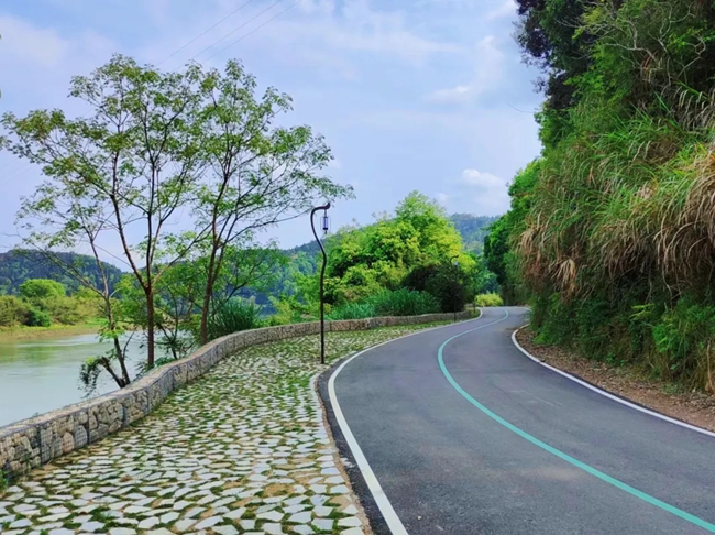 生態(tài)護坡，守護環(huán)境。福建省建筑設計研究院供圖