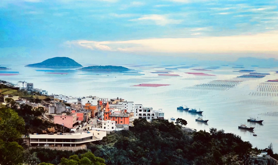 東壁村遠(yuǎn)景。三沙政府韓星供圖