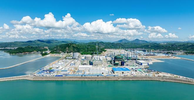 位于福建省漳州市云霄縣的漳州核電項(xiàng)目。中核國(guó)電漳州能源供圖