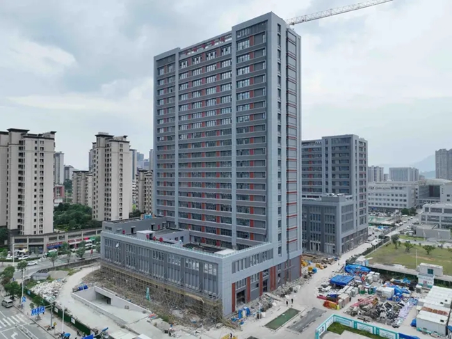 寧德市醫(yī)院遷建三期工程。陳健攝
