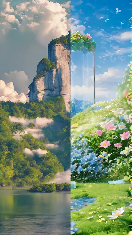 AI生圖·南平武夷山（拼版圖片）