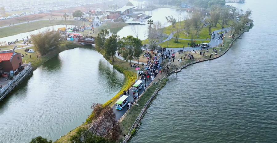 在漳州，城在林中、林在花中，出門可見景、處處是公園。漳州市文化和旅游局供圖