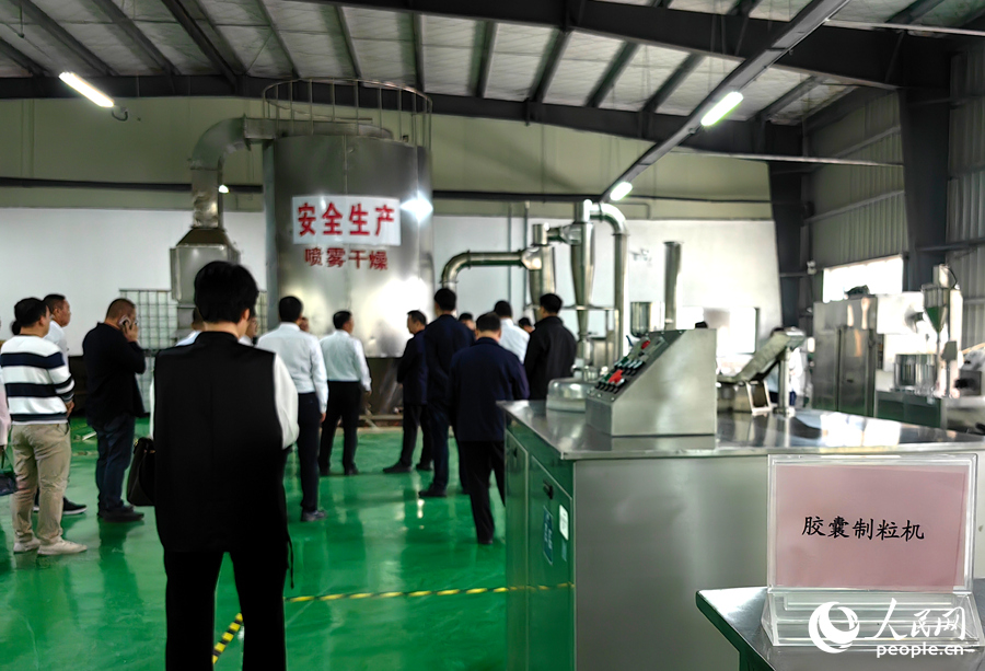 與會人員參觀詔安縣代表性科創(chuàng)企業(yè)。人民網 蘇海森攝