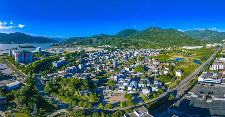 長樂琴江滿族村。長樂區(qū)委宣傳部供圖
