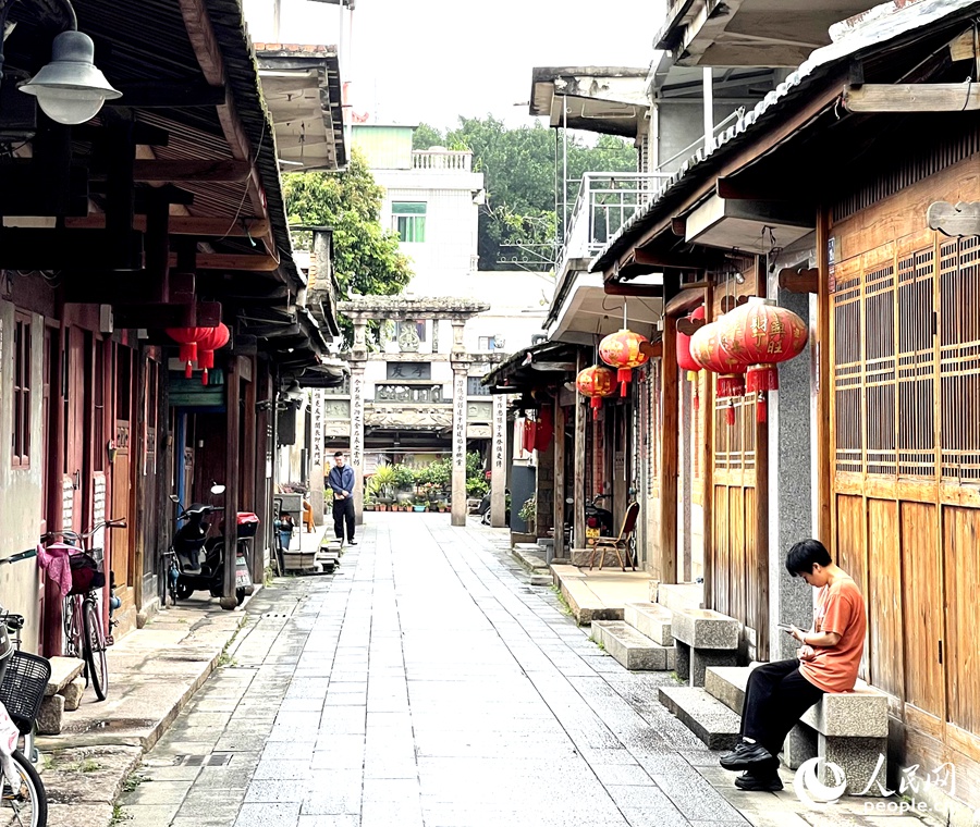 琴江滿族村一角。人民網(wǎng)記者 陳藍燕攝