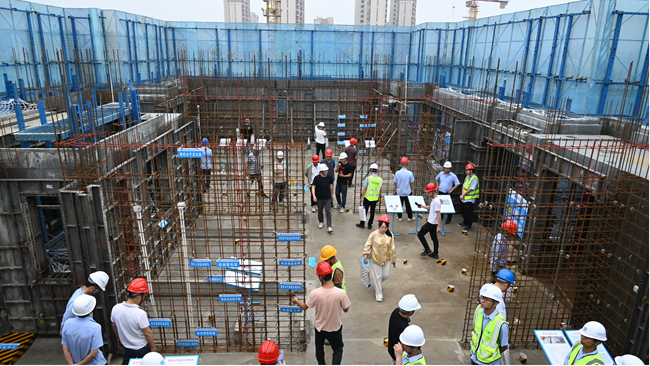 觀摩會現(xiàn)場。中建海峽供圖