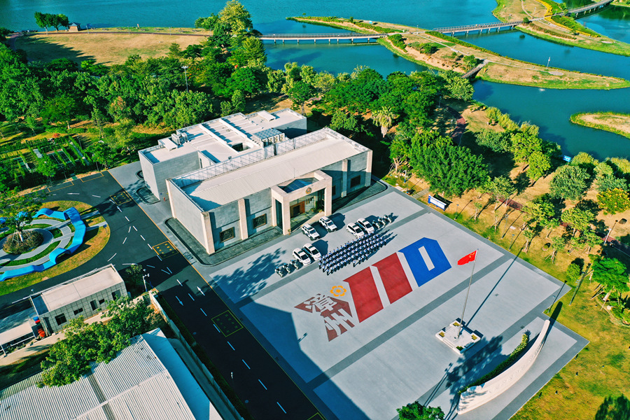 “漳州110”基地。漳州市公安局供圖