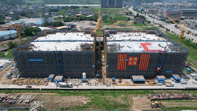 項(xiàng)目現(xiàn)場。中建海峽供圖