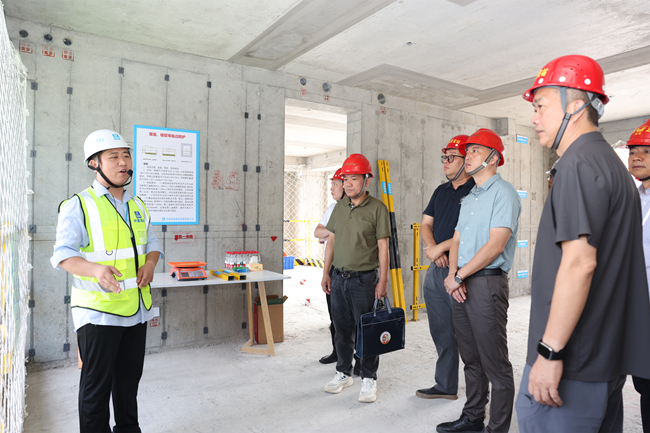 觀摩現(xiàn)場。中建海峽廈門公司供圖