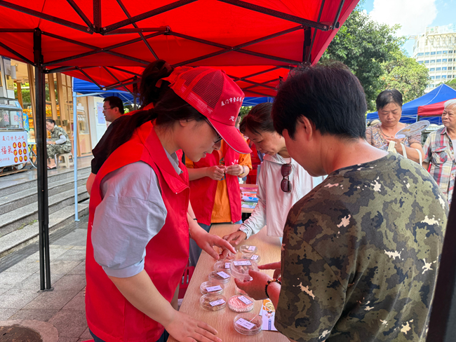 活動現(xiàn)場。廈門食藥檢院供圖