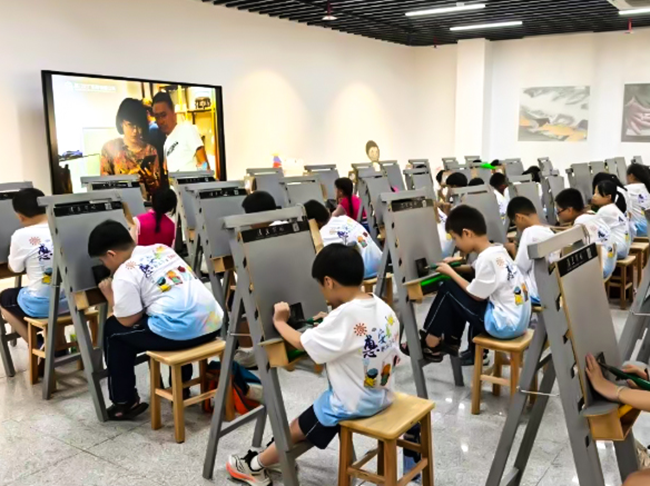 2025年福建省總工會職工子女暑托班開班儀式在惠安舉辦。惠安縣總工會供圖