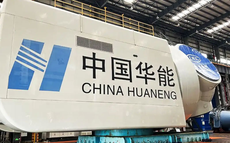 全球最大直驅(qū)型漂浮式風電機組在福建福清下線