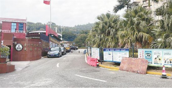 改造前：蓮岳學(xué)校門口。林銘鴻攝